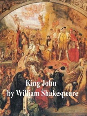 cover image of King John, with line numbers